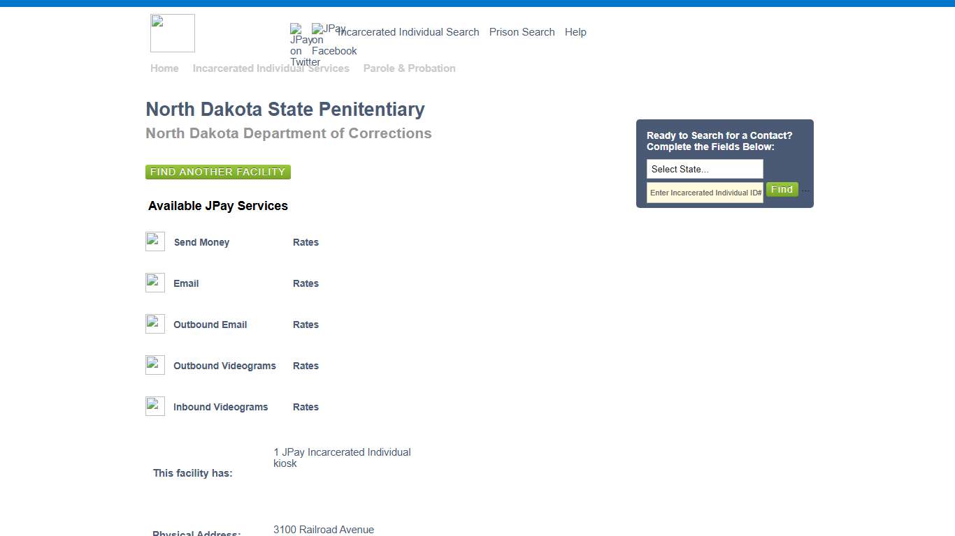 North Dakota State Penitentiary